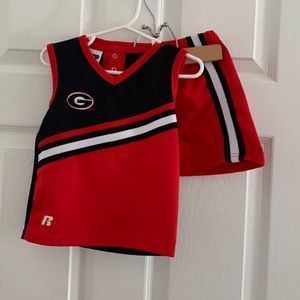 University of Georgia cheerleading suit